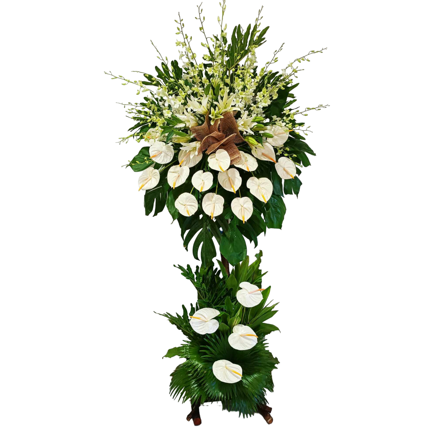 Orchid and Anthurium Spray