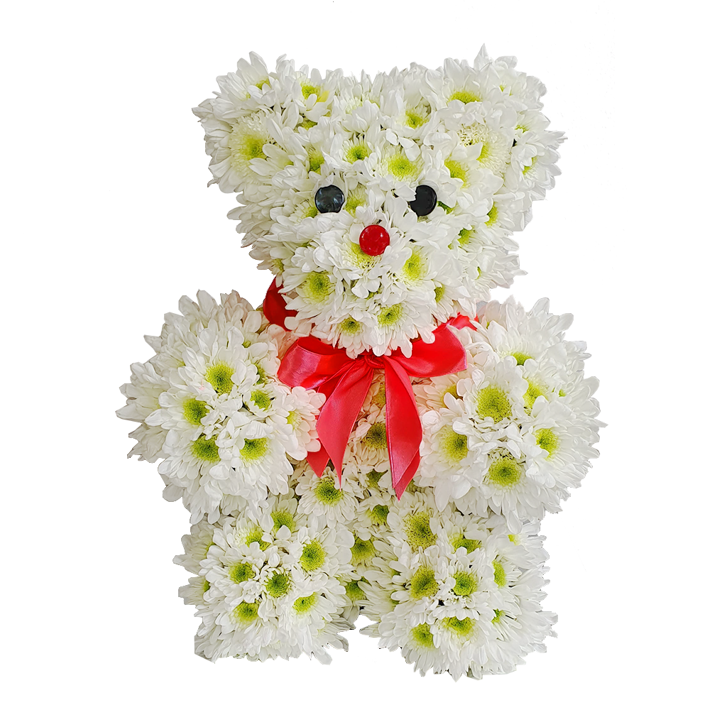 Floral Teddy Bear