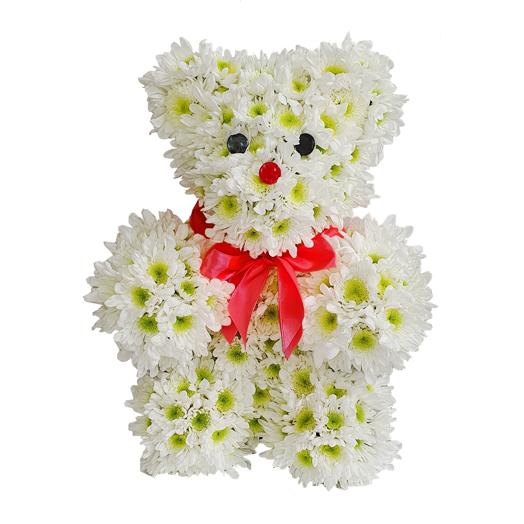 Floral Teady Bear