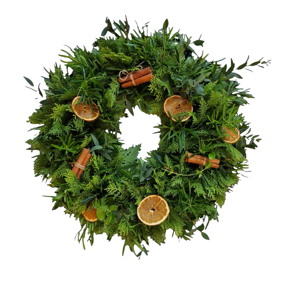 Fresh Christmas Wreaths – Floral Symphony