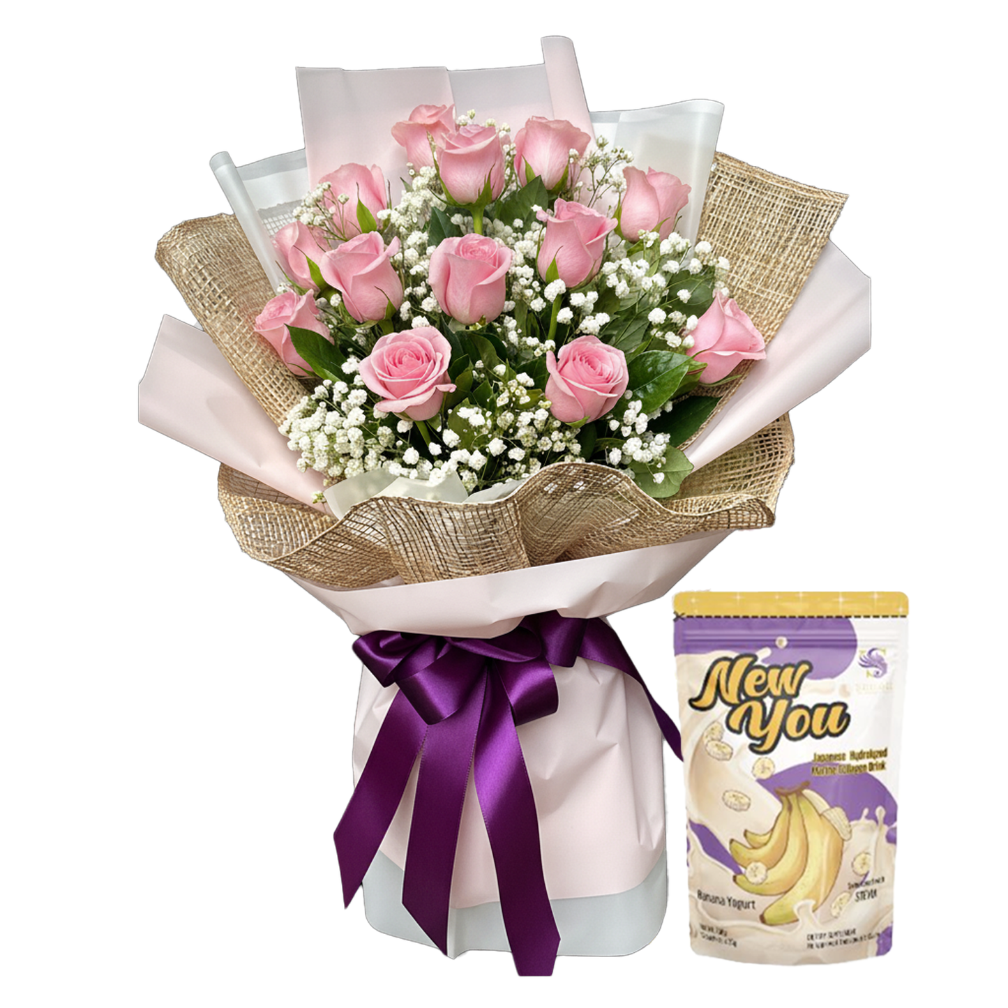 Premium Dozen Rose Bouqet