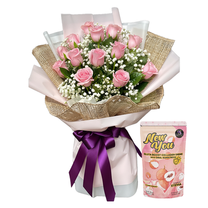 Premium Dozen Rose Bouqet