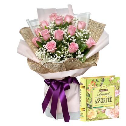 Premium Dozen Rose Bouqet