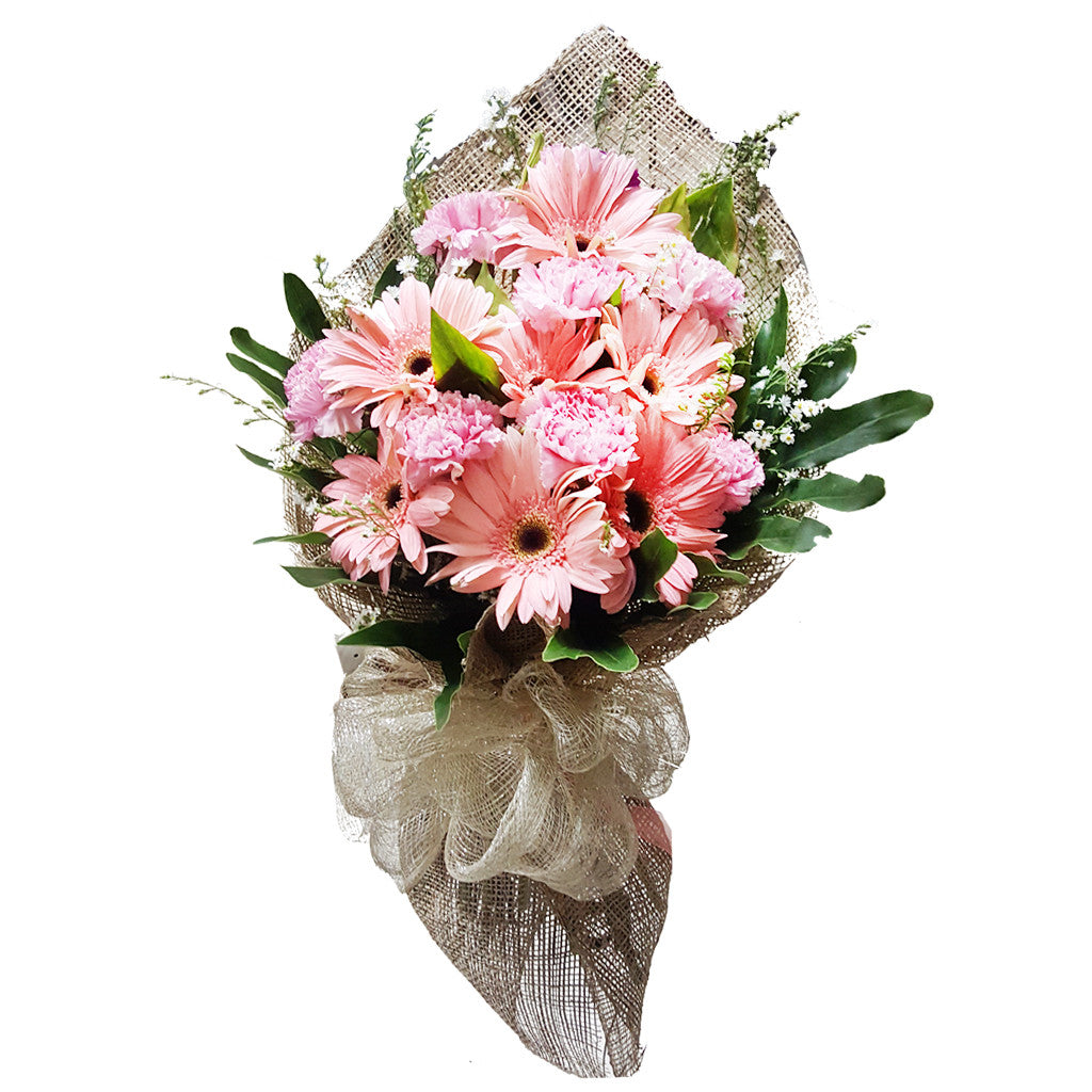 Carnation-Gerbera Bouquet