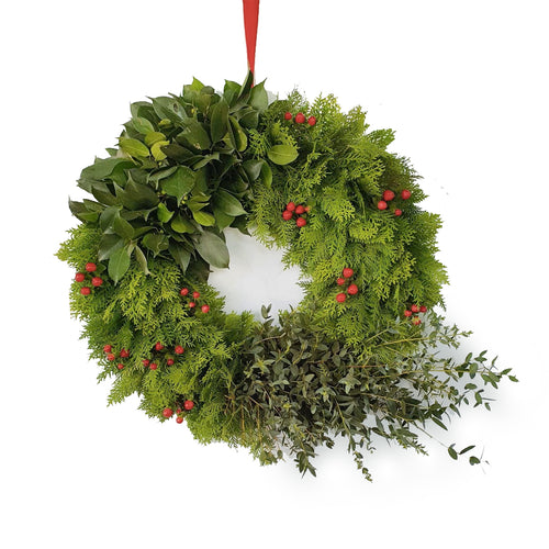 Berry and Bright Christmas Wreath