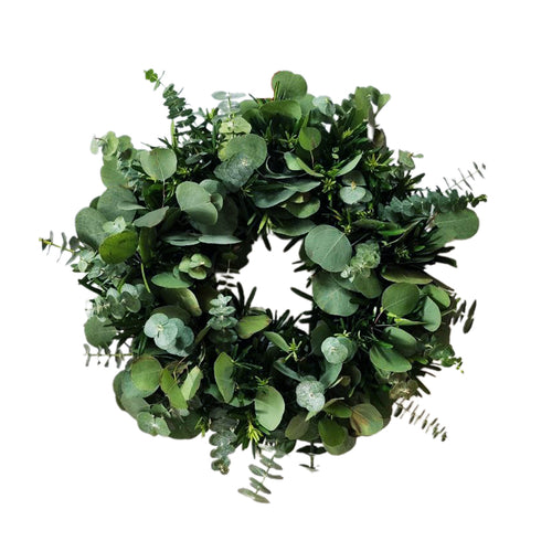 Eucalyptus Christmas or Advent Wreath